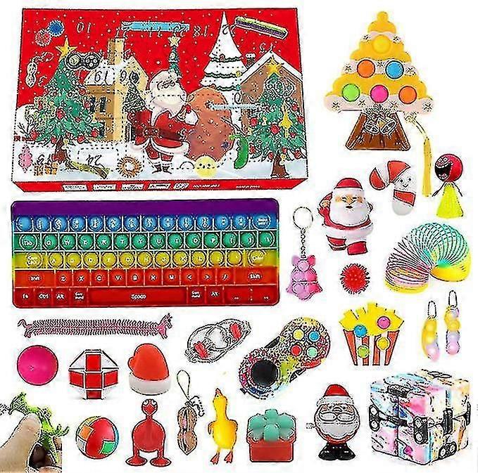 Rl Decompression Toy Set Christmas Gift Box-size:a15