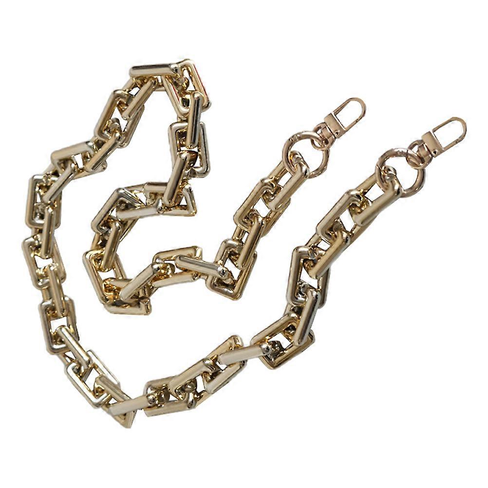 Golden Handbag Shoulder Strap Practical Replacement Handbag Chains 1Pcs