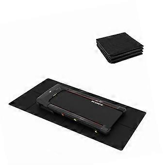 Treadmill Floor Protection Mat - 180 x 60 cm - 6 mm thick, non-slip, sound-insulating.