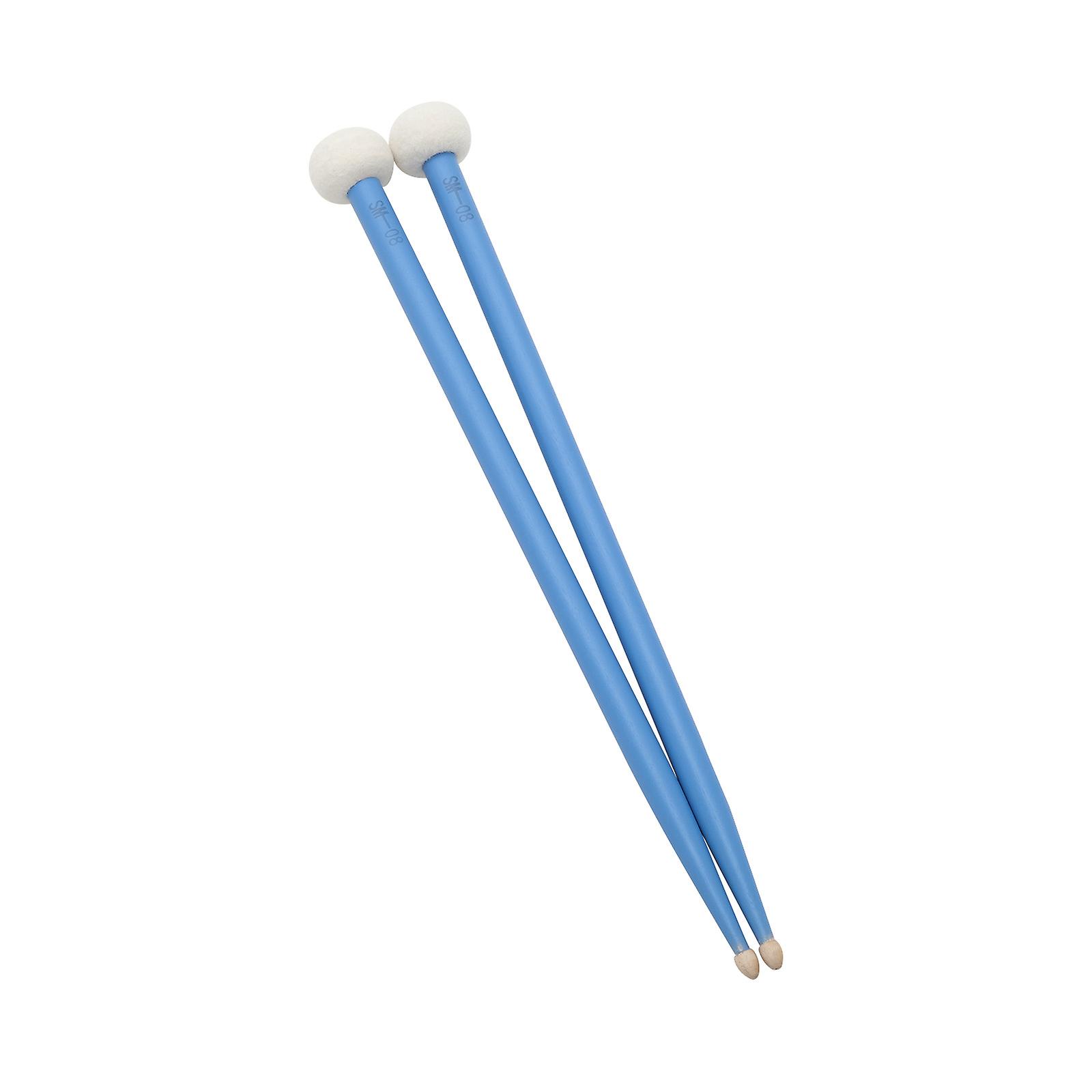 2pcs Drum Mallet Drum Stick Double Sided Drum Mallets Good Hand Feel