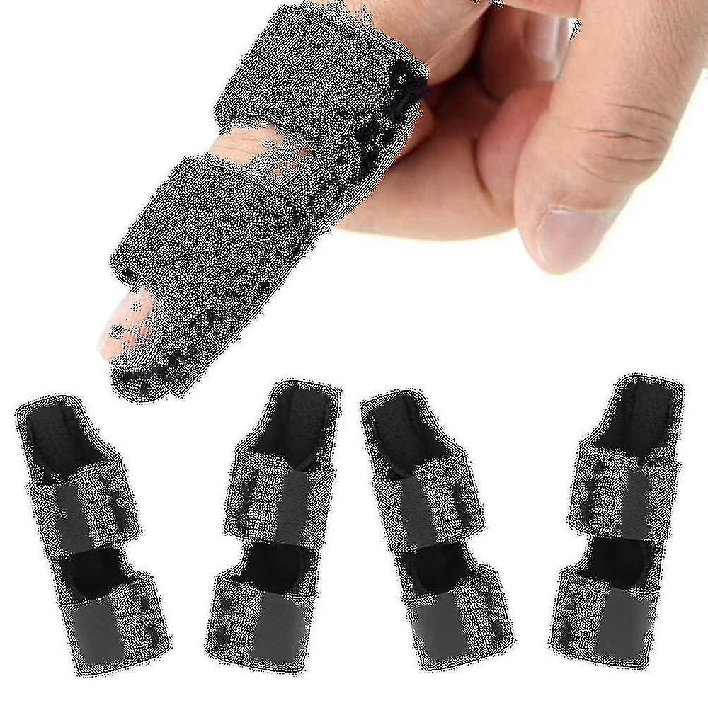 4 Pack Trigger Finger Splints Finger Brace Finger Knuckle Immobilization Broken Finger Protector Fits Index Finger Middle Finger Ring Finger