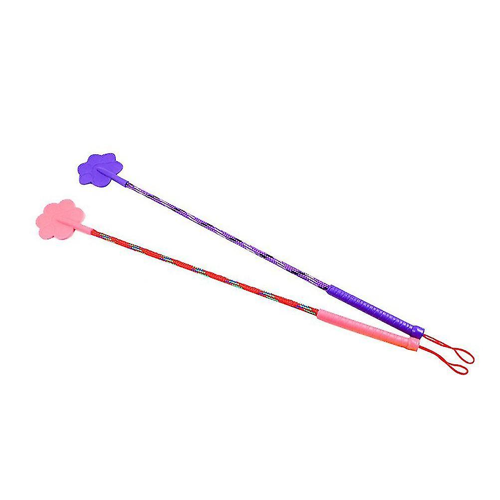 2pcs Stick Portable Practical Durable Lightweight Novel Elastic Pet Training Whip Pet Supplies For P