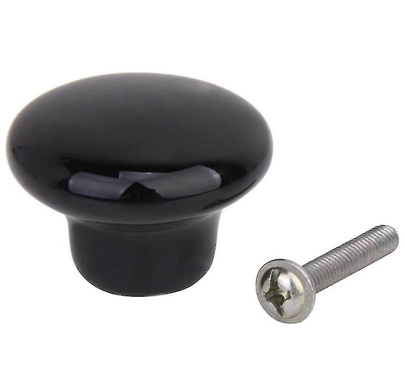 5pcs/set Knobs Durable Round Pull Handles Replacement Part Drawer Accessory For Door Cabinet Drawer 