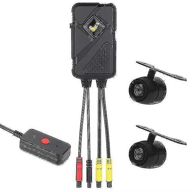 Motorcycle Dash Cam Dual Lens Ip67 Waterproof Motorcycle Dvr Support Wifi Gps Recorder Motorbike Video Recorder Waterproof