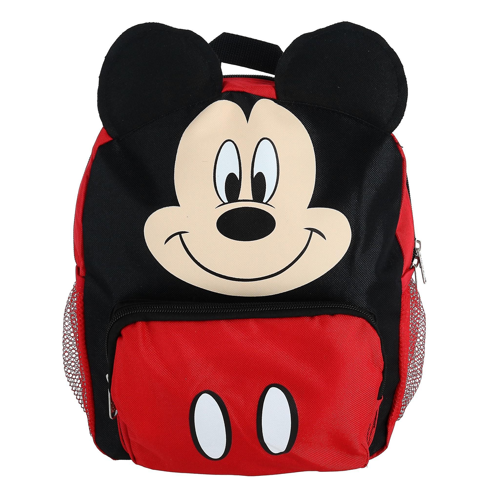 Disney 儿童 12 英寸 Big Face 米老鼠背包