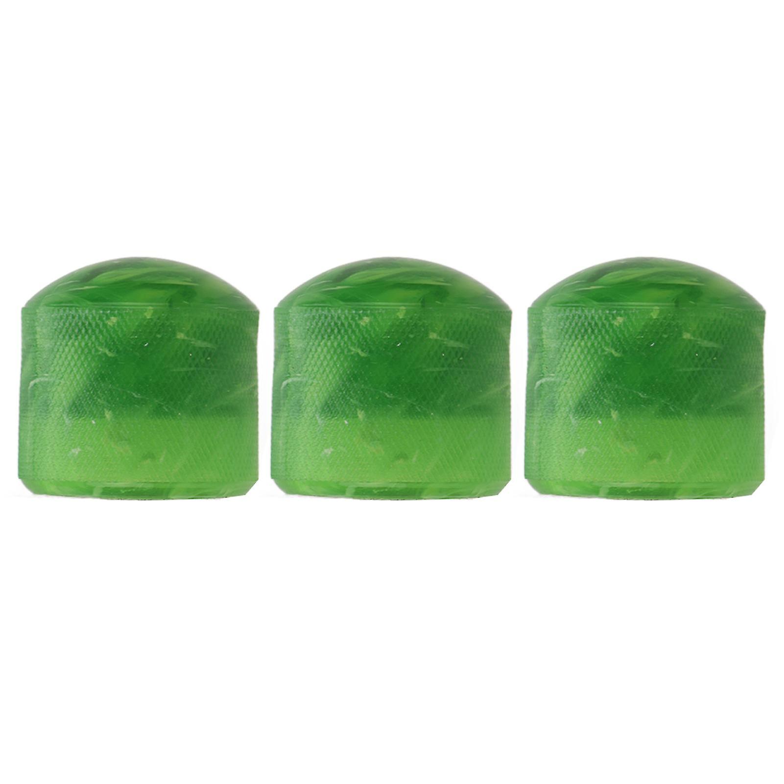 3Pcs Electric Guitar Knob String Potentiometer Controller Instrument Accessory Set Kit Green