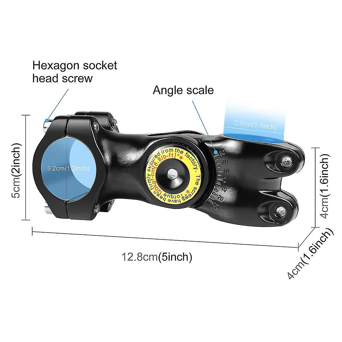 KOQEIEY Bike Motorcycle Handlebar Mount For Insta360 X5, DJI Osmo 360, Third-Person Bike Handlebar Selfie Stick Mount With Ratchet Interface For Insta360 X5 X4, GoPro, Perfect For Shooting Bike Video