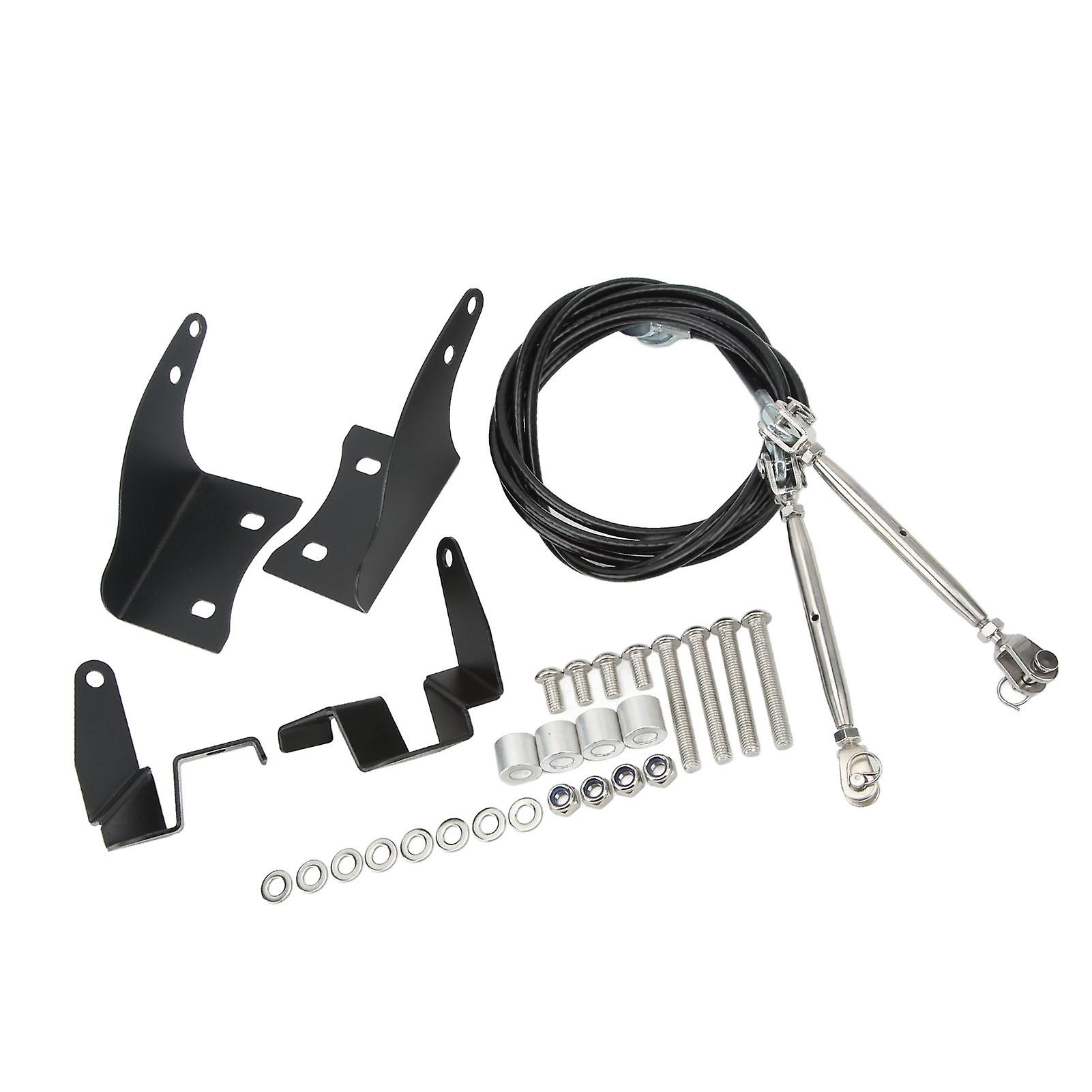 Front Hood Wire Rope Traction Steel Engine Hood Bracket Branching Line for FJ CRUISER XJ10 2007‑2021 