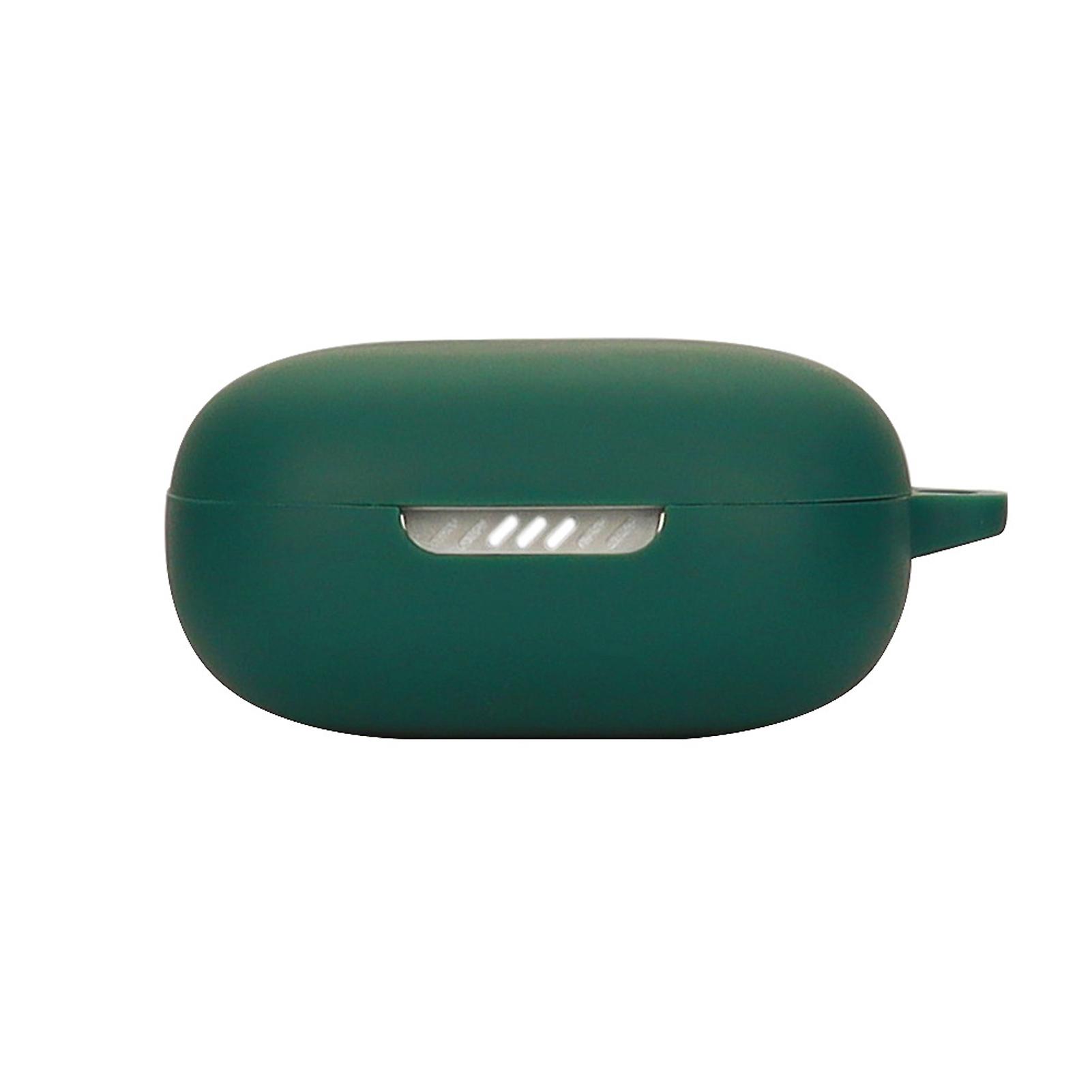 Jbl Live Flex用耐衝撃性シリコンイヤホンケース落下防止指紋防止トラベルイヤフォンケースカバー充電用穴付き