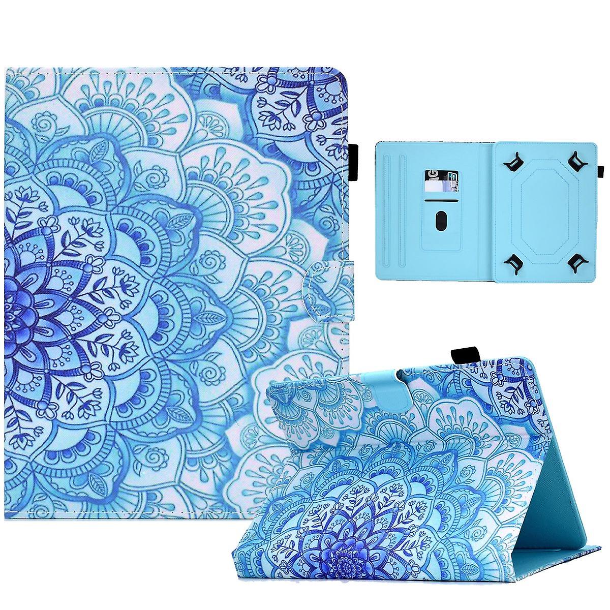 For Samsung Galaxy Tab S6 Lite and 2022 Set Up Universal Motif 6 Tablet Bag Art Leather Case Cases