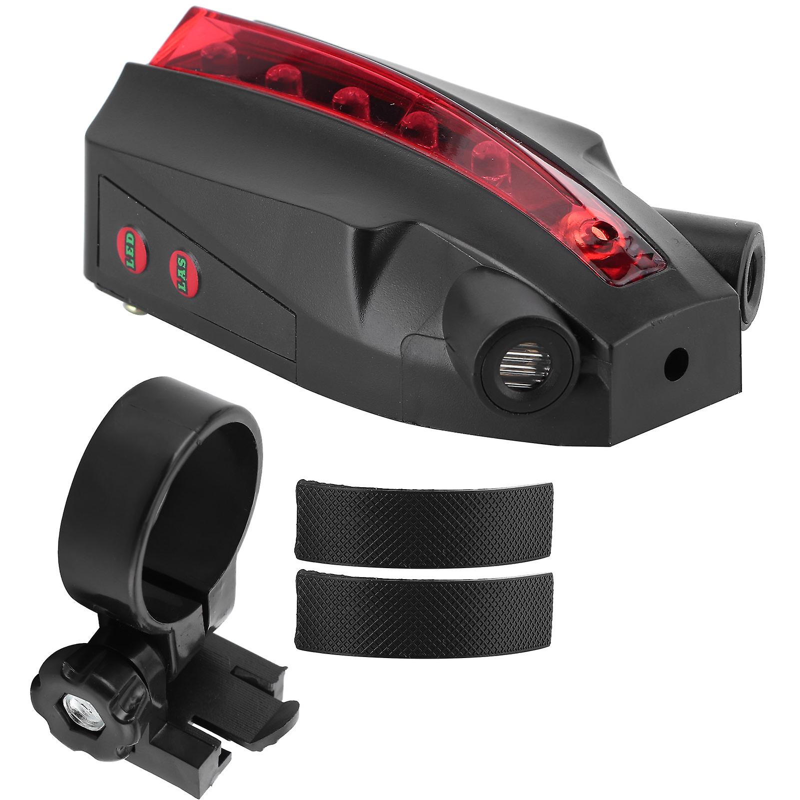 Bicycle Tail Light Projection Warning Rear Lights Mountain Bike Riding Cycling Lamp