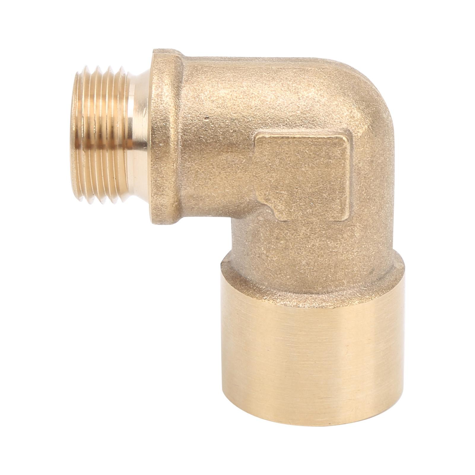 90 Degree Oxygen Sensor Extender M18x1.5 Brass Extension Spacer Adapter Car Accessory 
