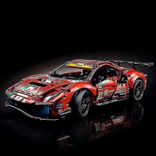 1677pcs City Pull Back Racing Giocattoli per ragazzi Building Blocks Ferraried Sport Car Bricks Set Creator Bambini Bambini Regalo 42125