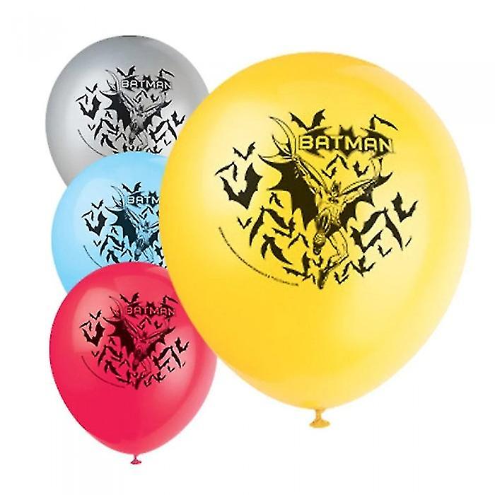Batman Latex Balloons (Pack of 8)