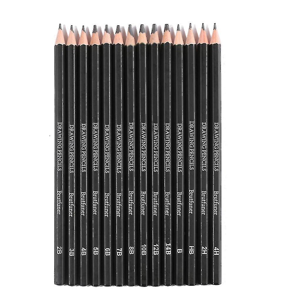 Brutfuner Drawing Pencil Professional Set Sketch Coloring Pens Art Set B14 B12 B10 B8 B7 B6 B5 B4 B-dwdz