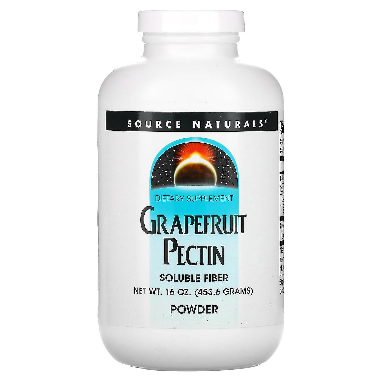 Source Naturals, مسحوق الجريب فروت البكتين، 16 أونصة (453.6 جم)