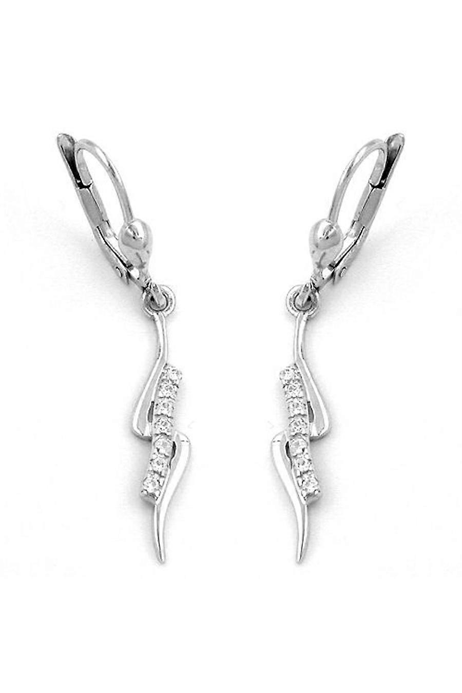 Leverback Earrings Zirconia Silver 925 - Gl91149