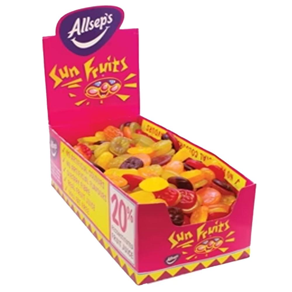 Allseps Sunfruits Faces Display Box Deliciously Delightful Yummy Flavoured