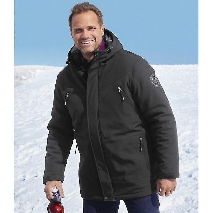 Atlas For Men Mens Softshell Hooded Parka