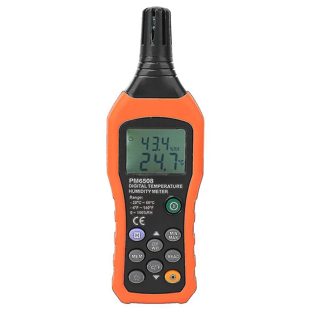Peakmeter pm6508 digital humidity and temperature meter hygrometer thermometer