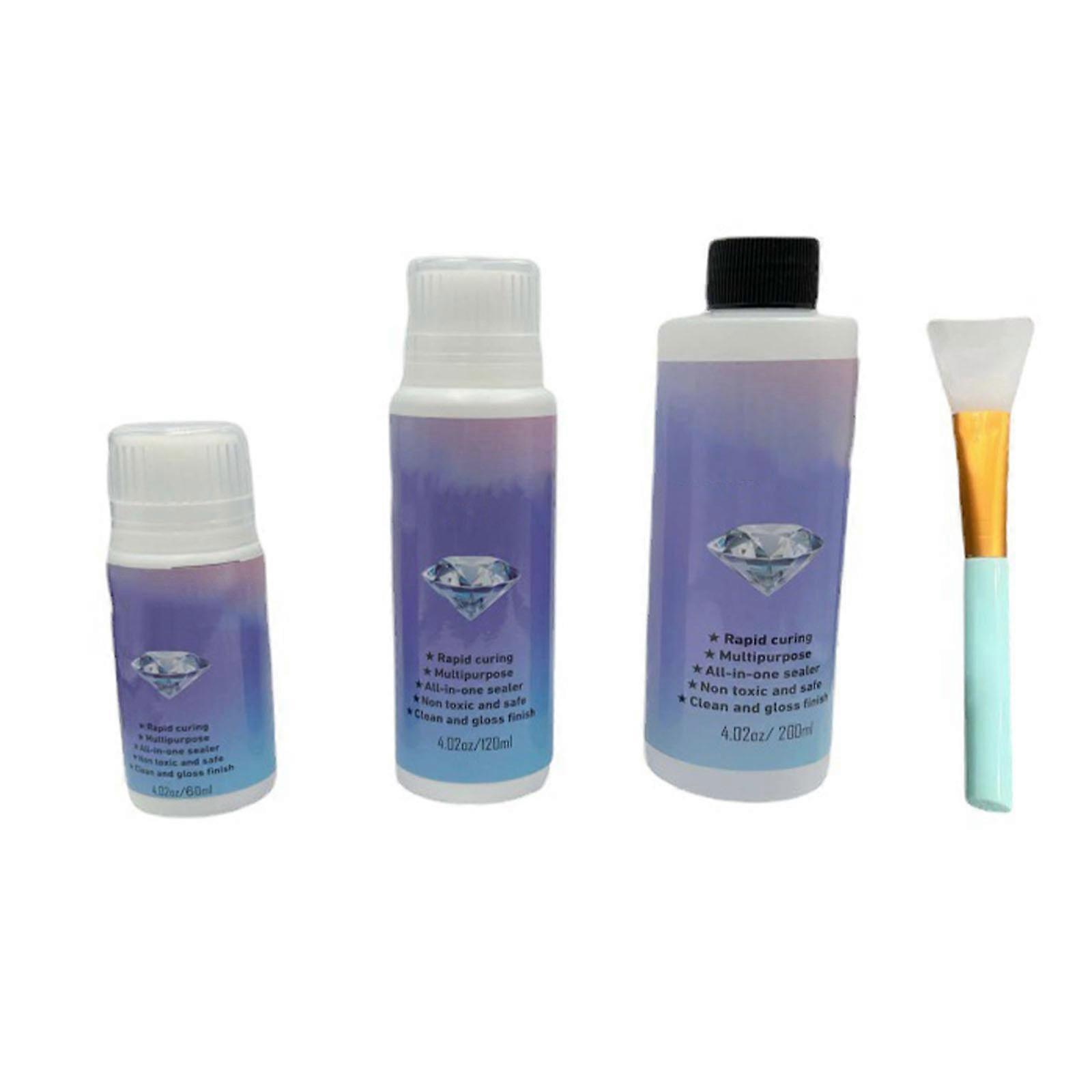 Timanttimaalaustiivisteen kirkaste, timanttimaalaustarvikkeet liima timanttimaalaukseen ja palapeleihin