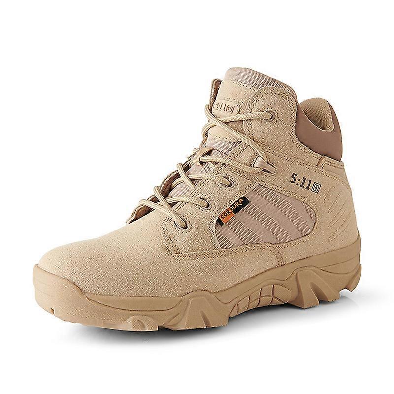 Leather Tactical Shoes Waterproof Lightweight Suede