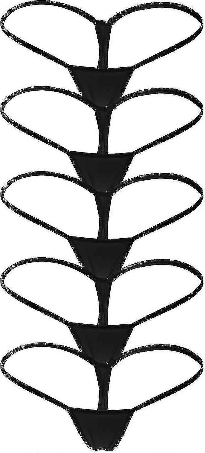 Biancheria intima da donna a vita bassa Micro Back G-string Thong Panty