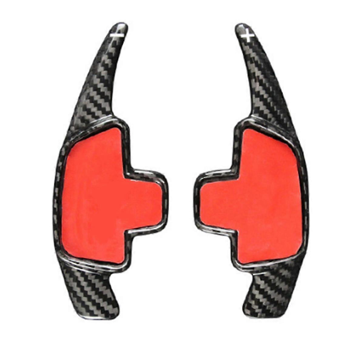 Car Steering Wheel Paddle Shift Extension Shifters Carbon Fiber Trim Sticker for C E S V G Class ,A