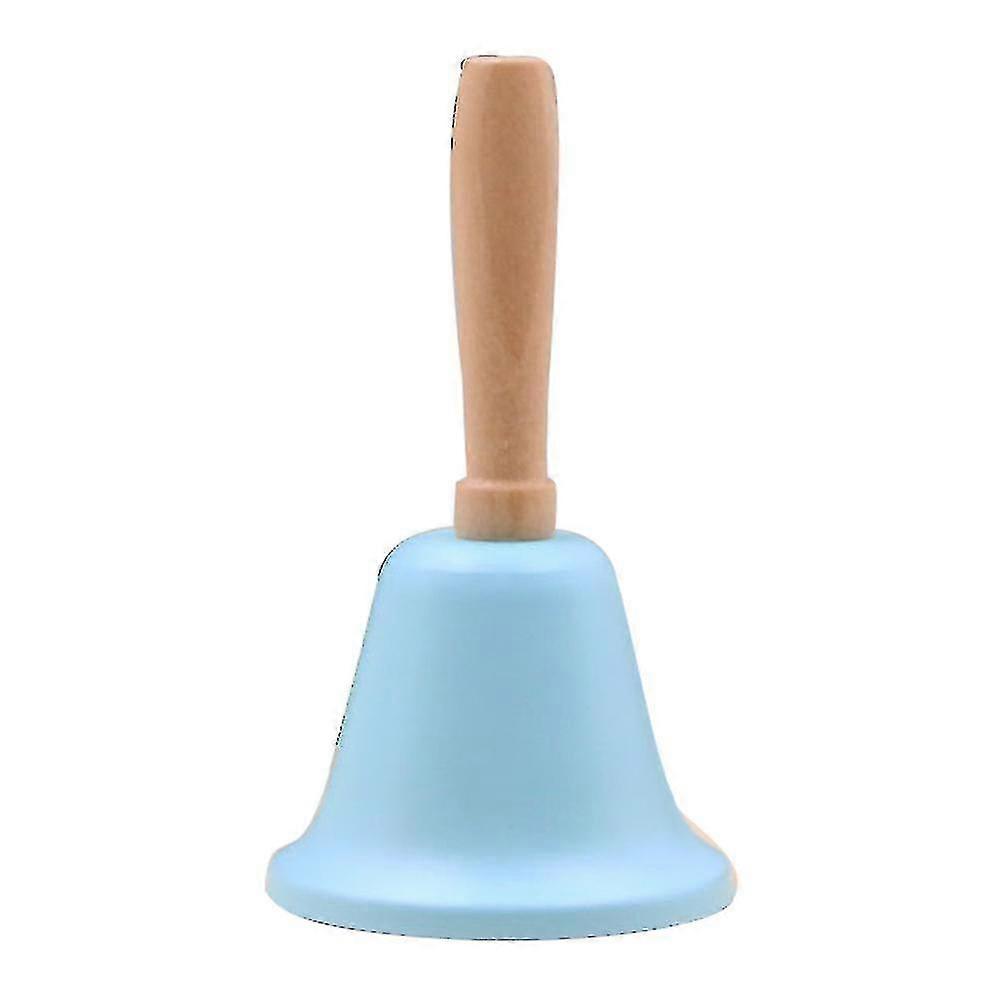 بصوت عال اليد دعوة جرس مع مقبض خشبي أجراس عيد الميلاد جلجلة