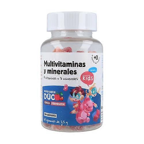Senda kids multivitamins and minerals 60 Jelly beans (Cherry - Raspberry)