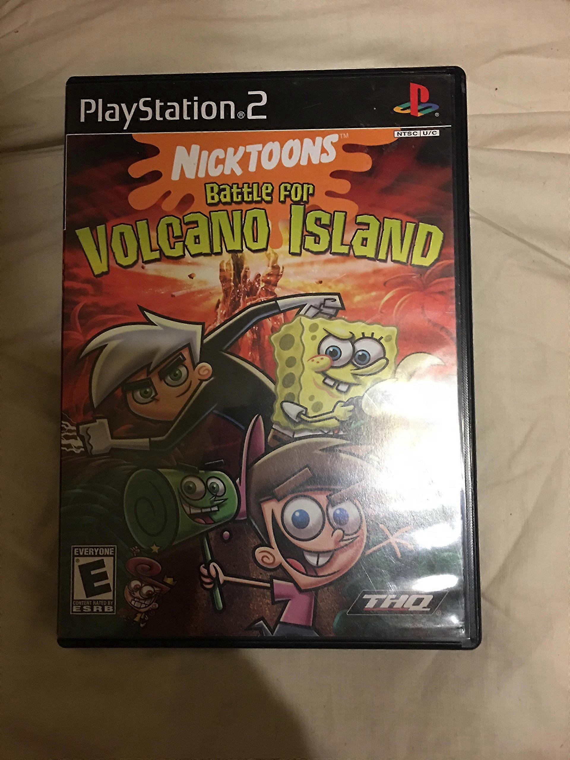Nicktoons Battle for Volcano Island  Game -  - PAL - New & Sealed