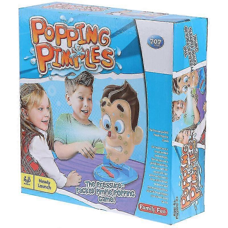 Squeeze Acne Toy Popping Pimple Pete Parent-child Games Water Spray Gags Toy