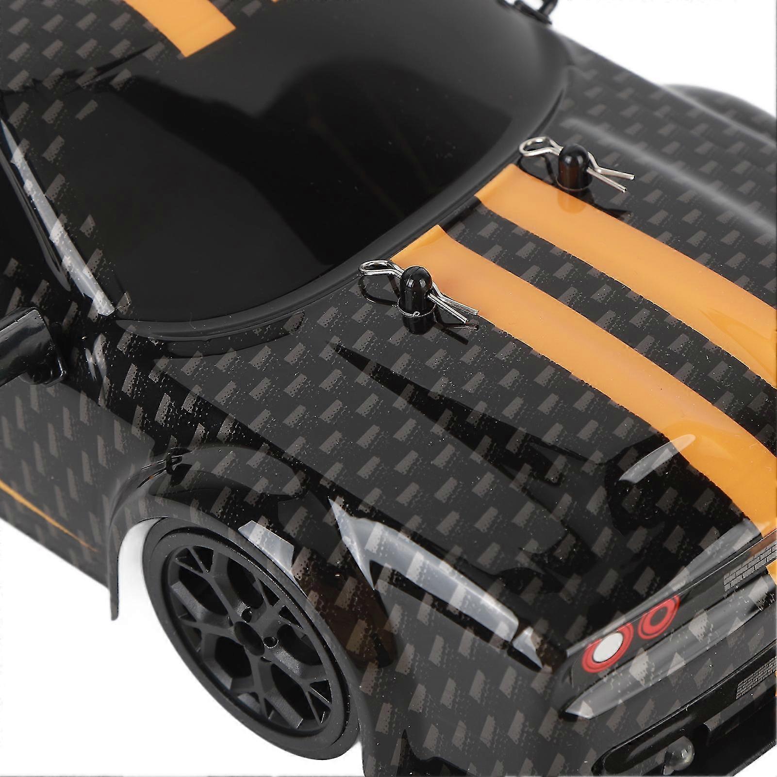2.4GhzRCDriftCarwithOmnidirectional4WheelDrive,FrontLightingandSingleBatteryforRCRacingToy