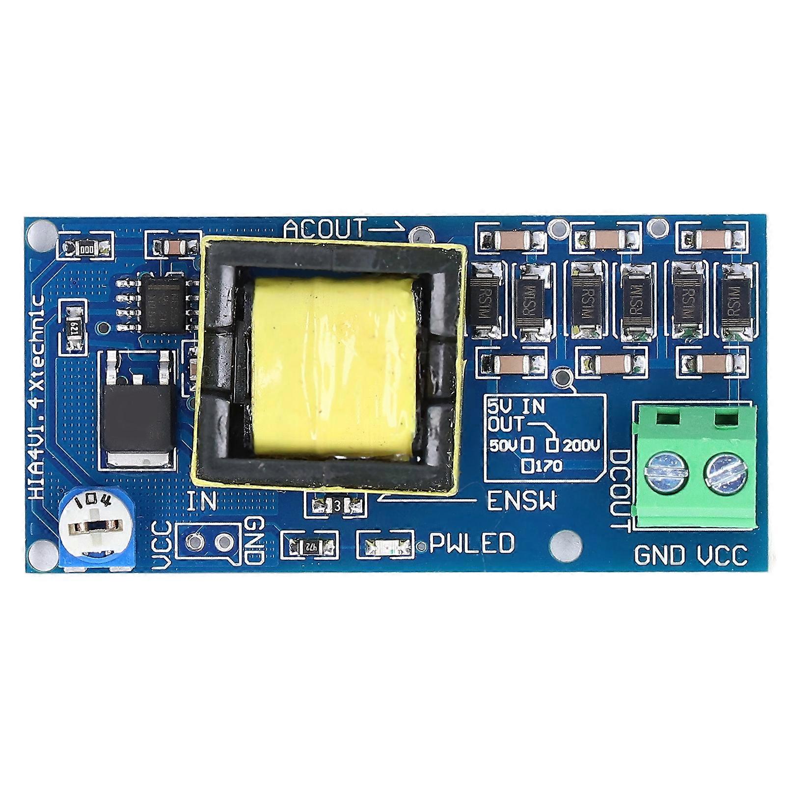 DC till DC Boost-omvandlare PCB justerbar för säkerhet 5?12V Boost till 300?1000V 2~20mA