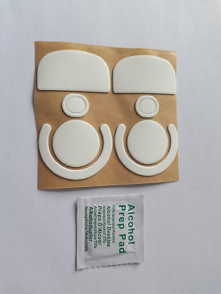 Professional Performance Mouse Pads for Logitech GPW2, Rounded Edge PTFE Replacement (2 Sets)