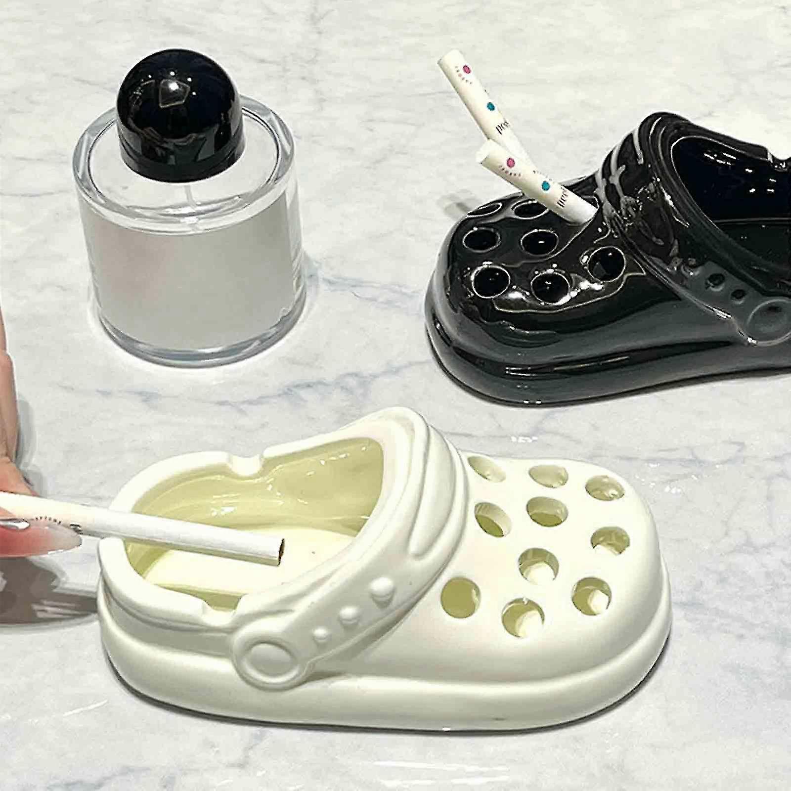 Αστεία Crocs Τασάκι Στολίδια Crocs Κεραμικό τασάκι Αστεία Anti-Fly Ash Στολίδια, 50% Προσφορά [jkw]
