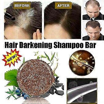 Hair Darkening Shampoo Bar 100% Natural Organic Conditioner Repair Care
