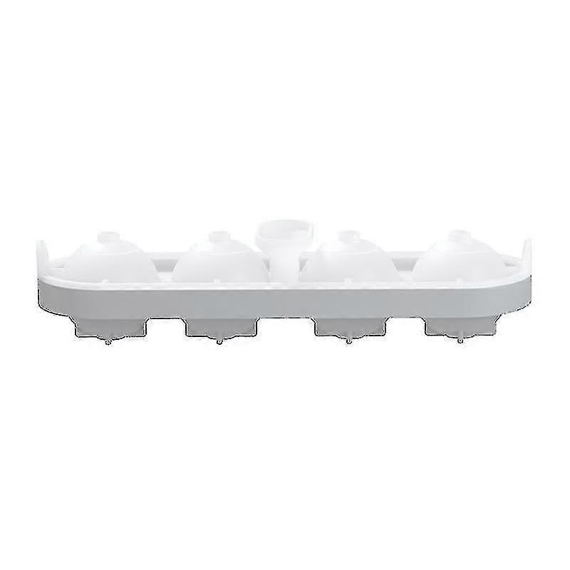 2pcs Eiskugelwürfel Formschale Sphärische Eiswürfelschale Tablett Form