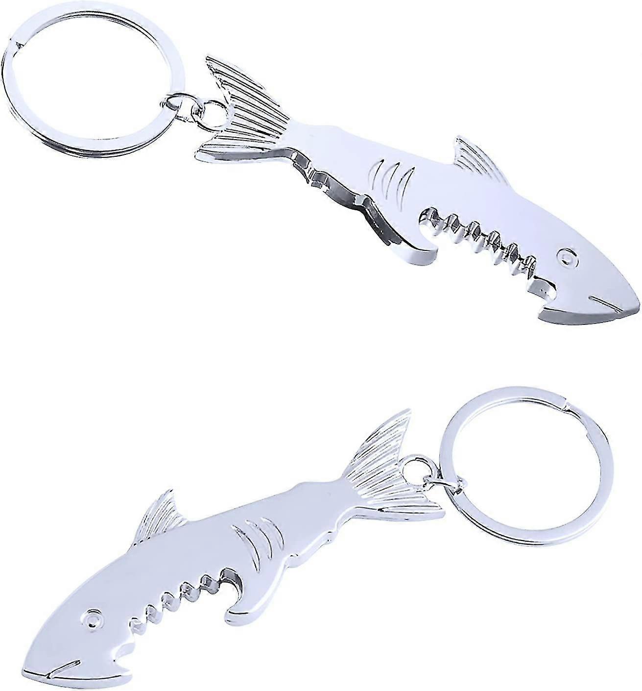 2 Pcs Shark Bottle Opener