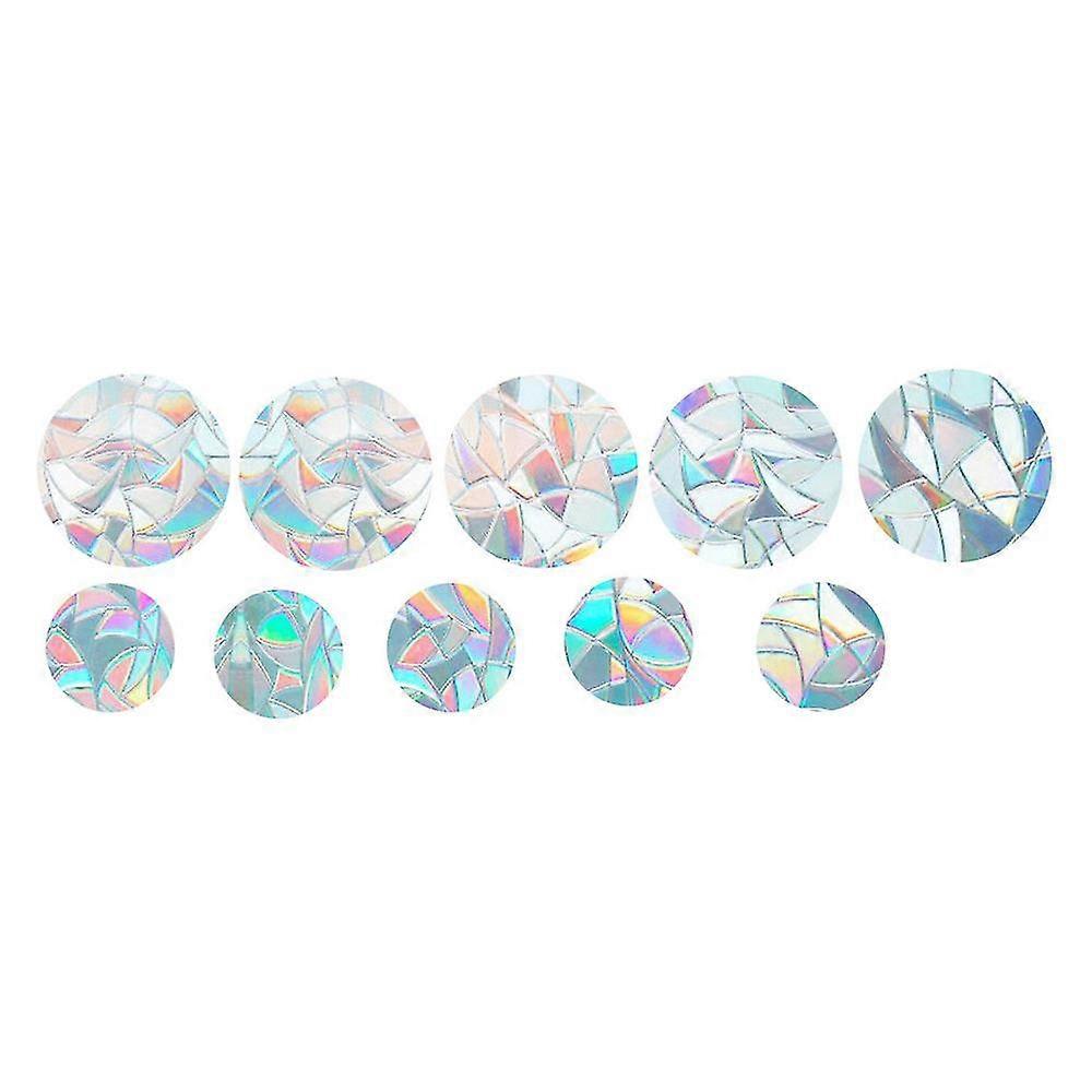 Rainbow Prism Electrostatic Paste Glass Paste Glue-free Pvc Film