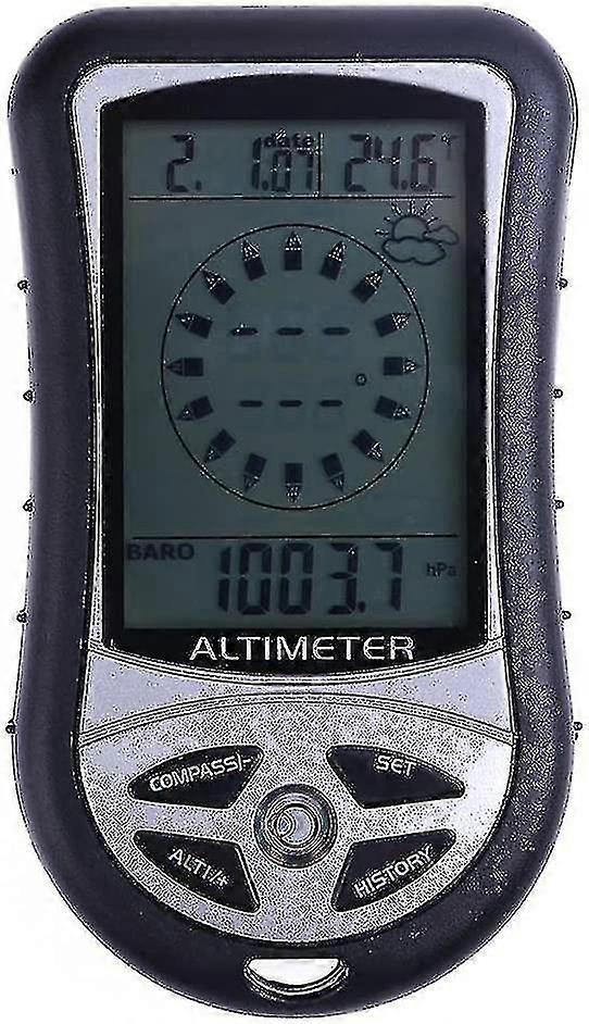Altimeter Thermometer Barometer Multifunction Compass, V
