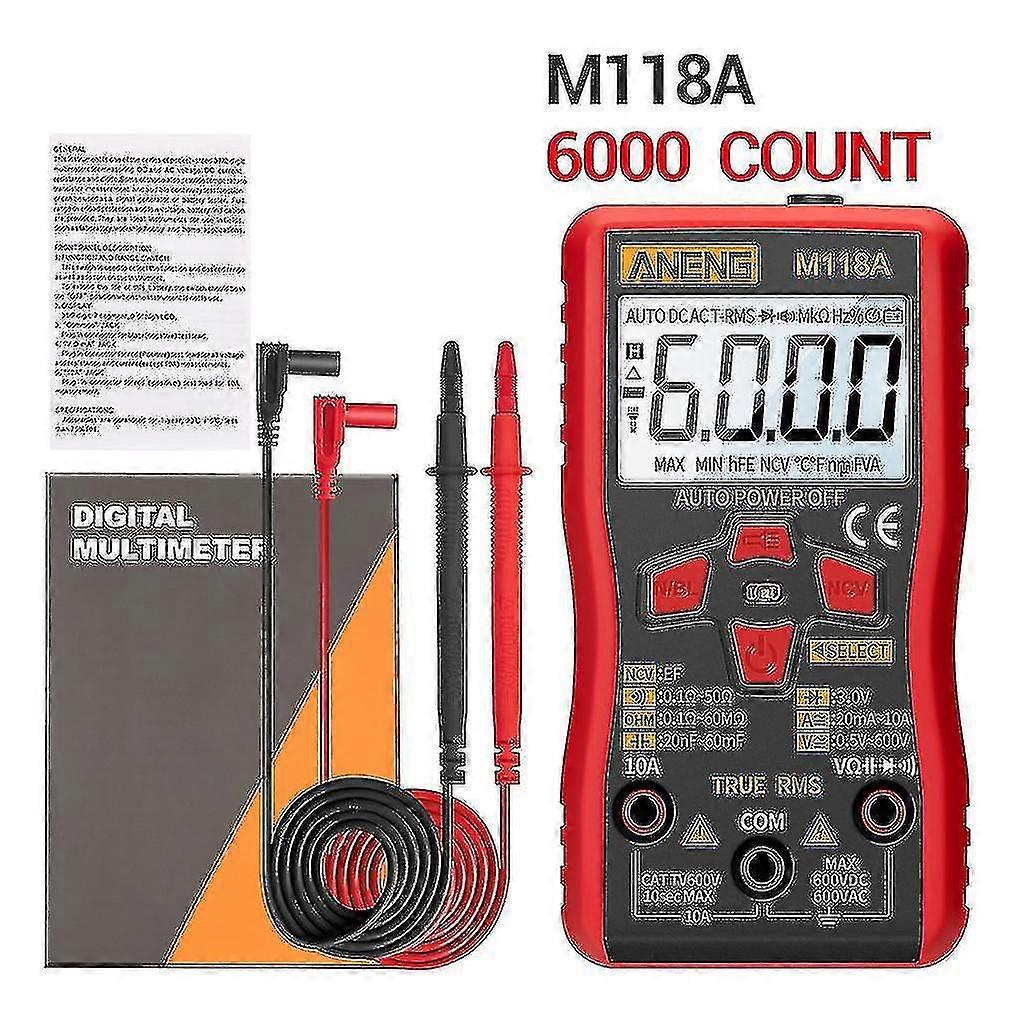 Multi Tester Voltmeter Ammeter Ohmmeter Ac/dc Voltage Current Meter For House