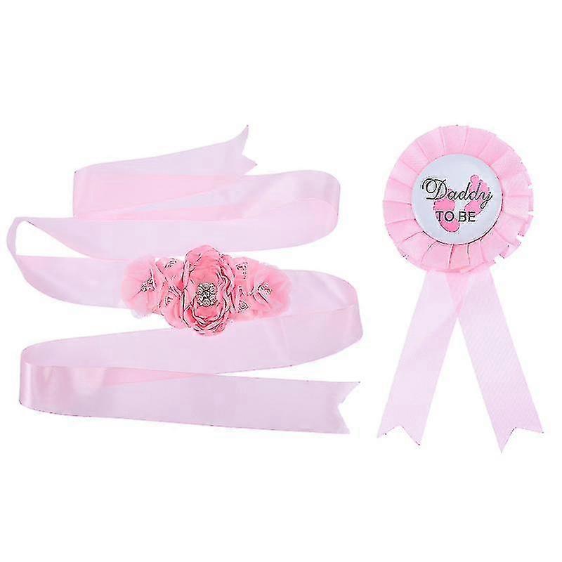 2pcs Daddy To Be Corsage