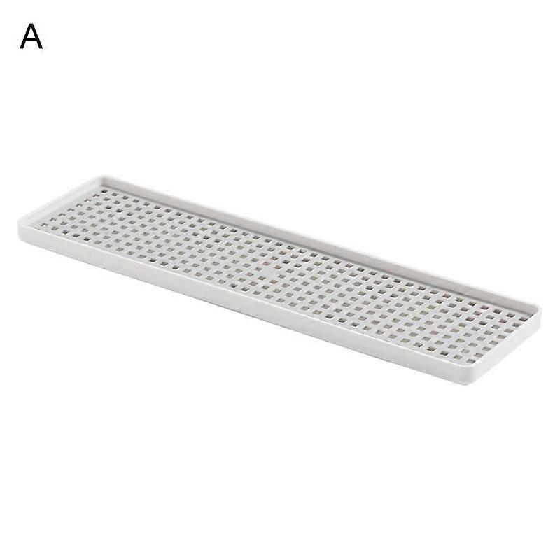 Water Draining Tray Double Layer Detachable Plastic Lightweight Self-draining Dish Drainer Plate for Home KAESI