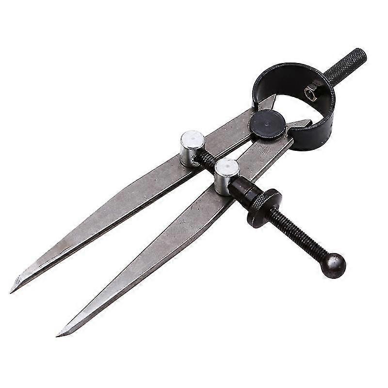 Outside Spring Caliper Circular Planning Wire Gauge Leather Edger Scriber Spacing Planning Gauge Fitter(1pcs)