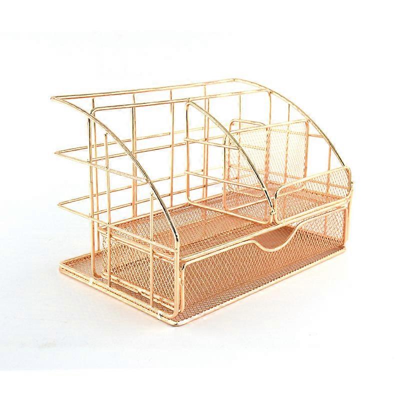 Desk Organizer with Drawer, Office Desktop