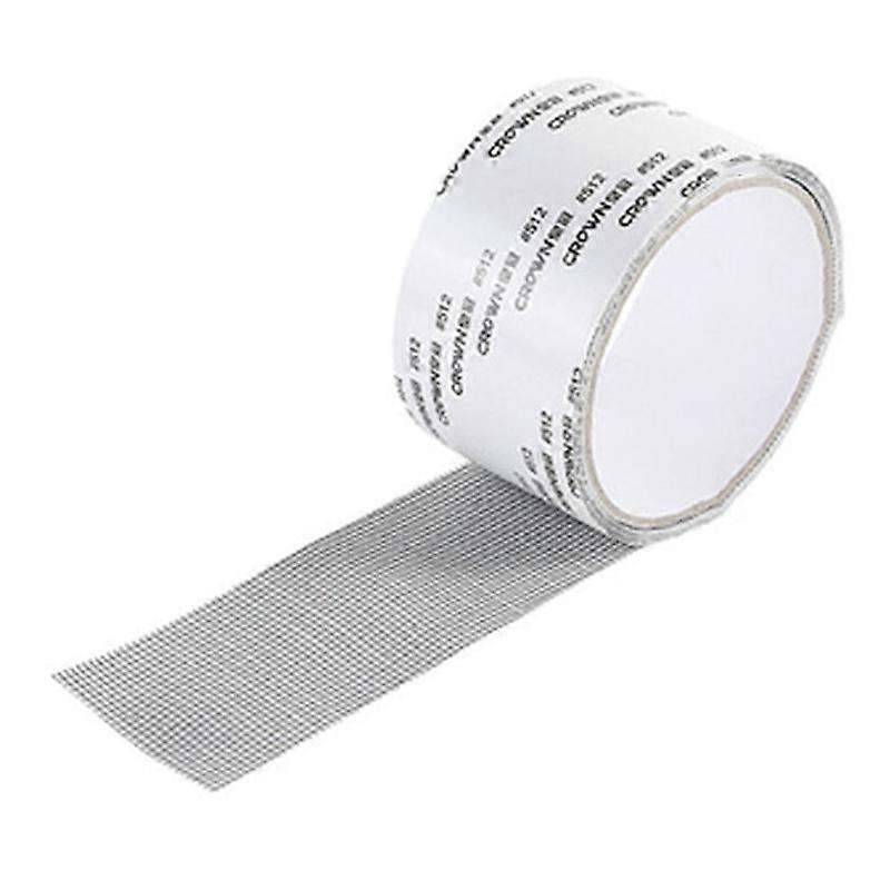 Window Net Tape Self-Adhesive Multifunctional Polyurethane Window Screen Repair Patch for Home Use