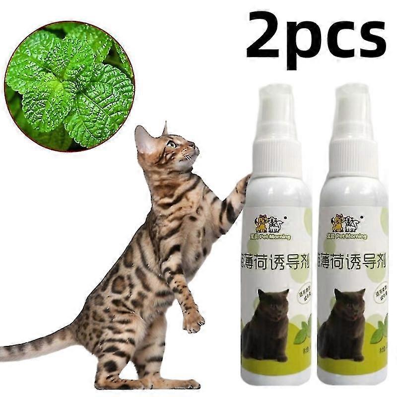 2pcs Catit Senses Catnip Spray Cat / Kitten Fun & Excitement For Toys / Posts