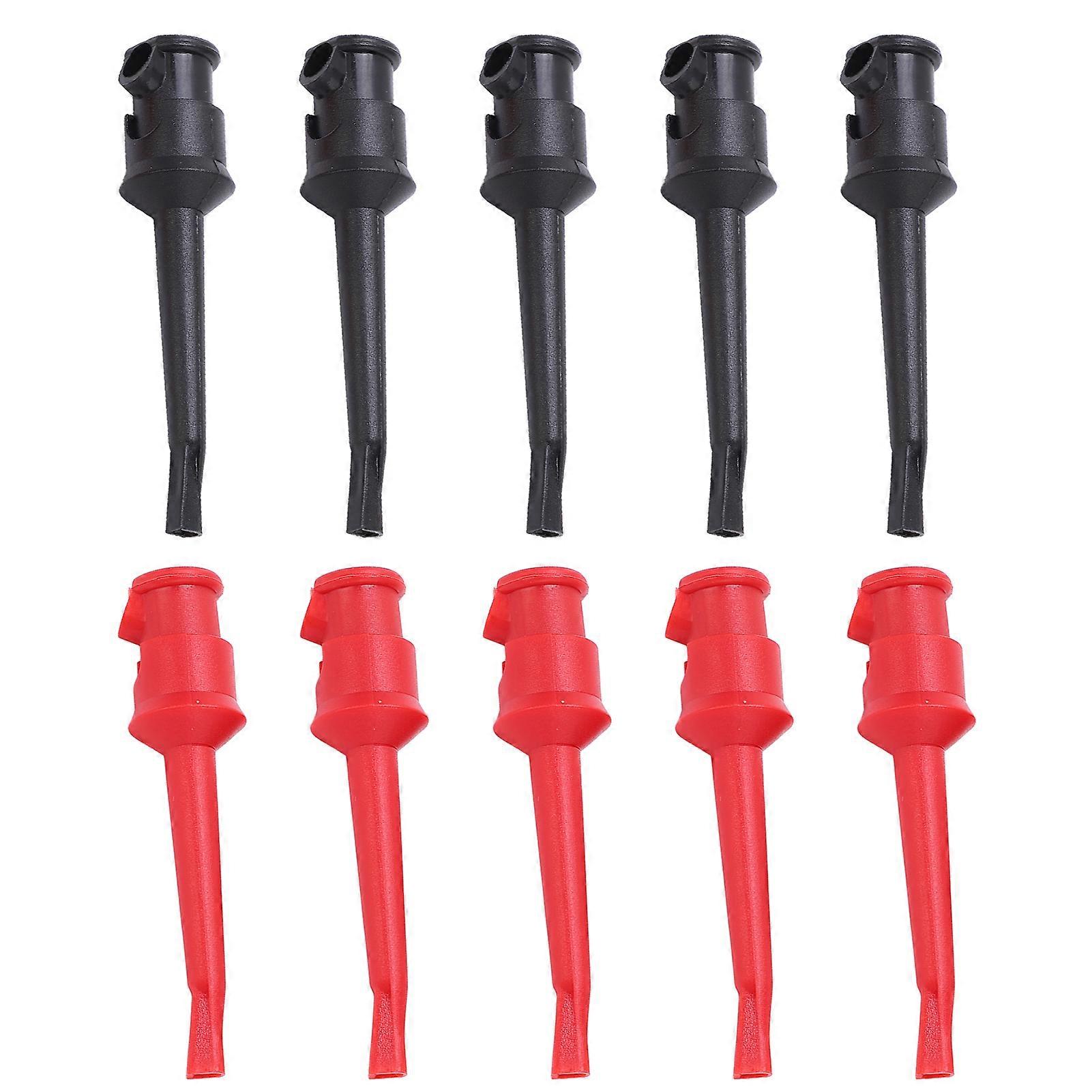5 Sets Test Hook Welding Type Multimeter Mini Grabber Clips for Circuit Testing J.30007