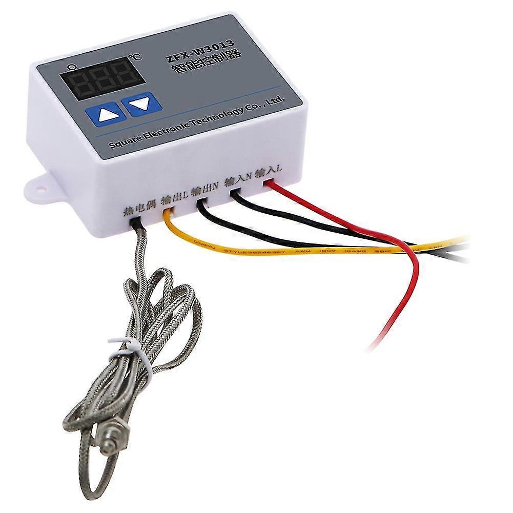 ZFX-W3013 Smart Controller Waterdichte afdichting op hoge temperatuur K-Type thermokoppelsensor 0-99